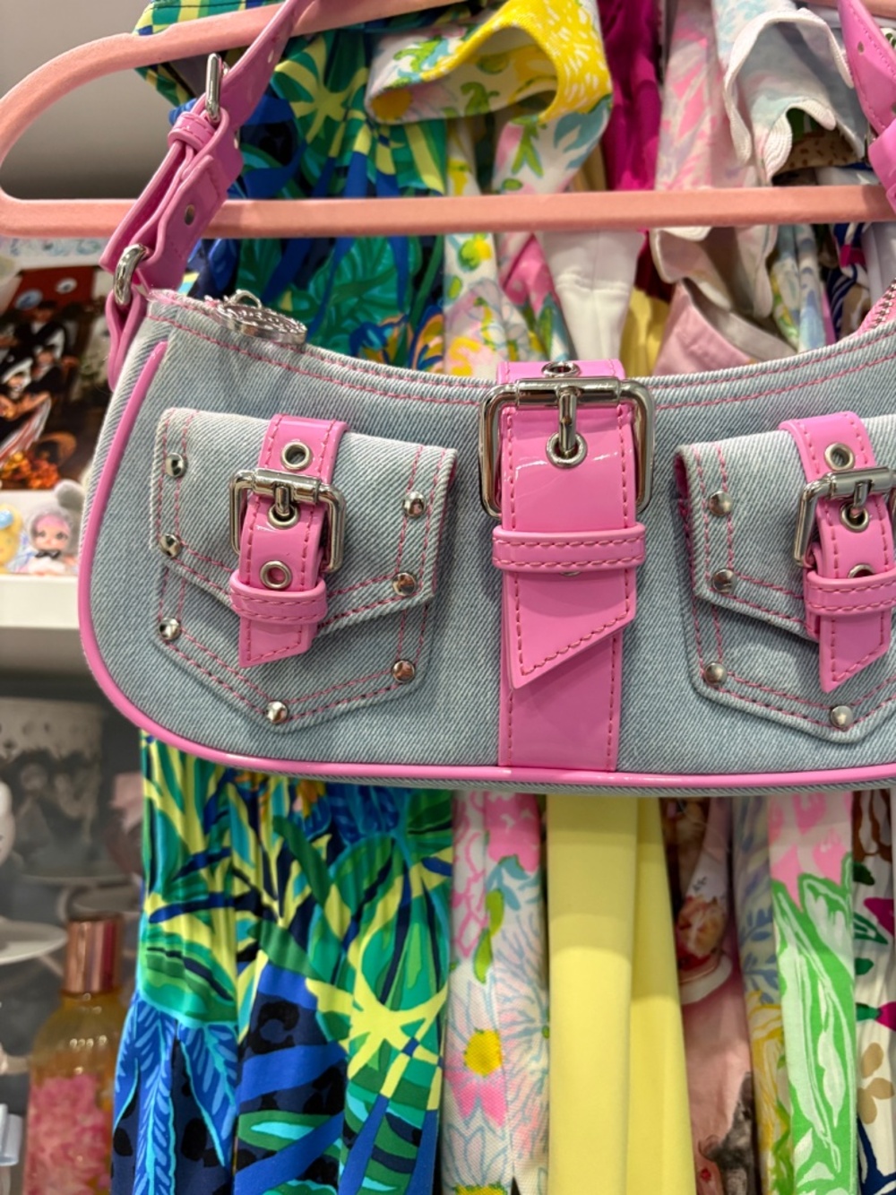 Denim purse - Picture 4 of 9